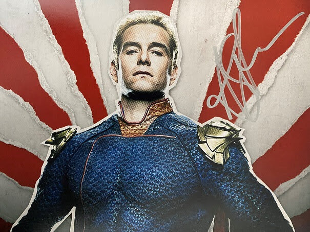 The Boys - Antony Starr - Homelander - Signed 8x10 Photo (Red